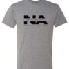 NA - No Authority - Stripe Design. Premium Heather shirt.